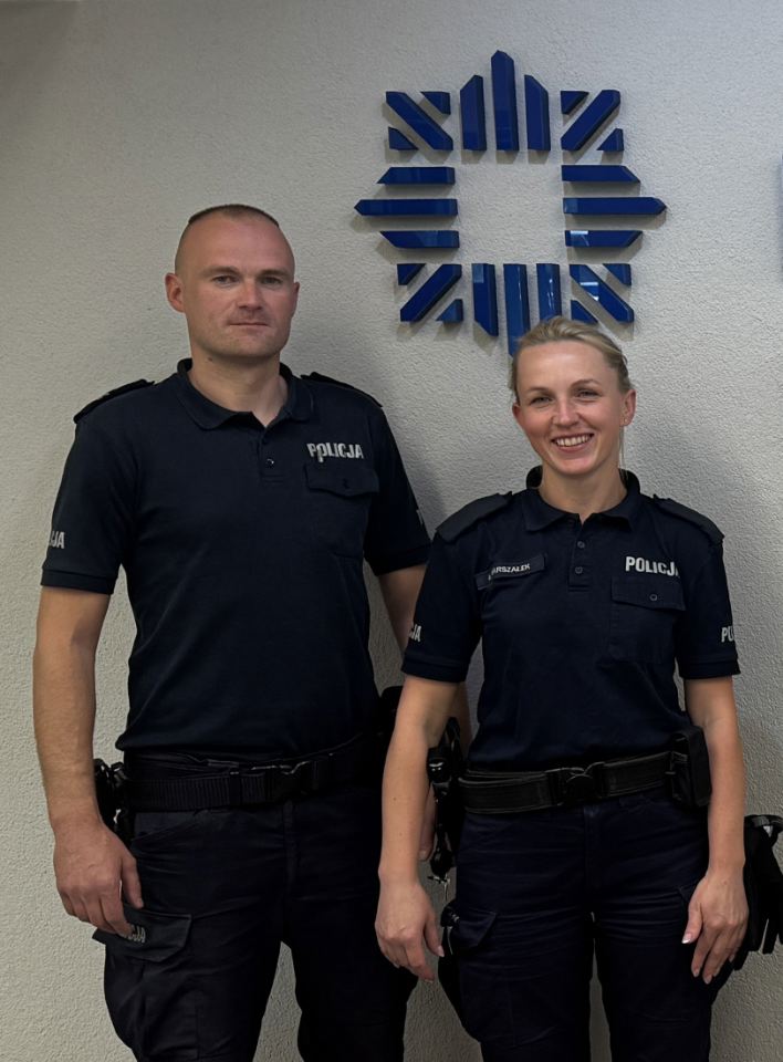 Szybka reakcja policjantów z Rabki-Zdroju uratowała życie kobiety