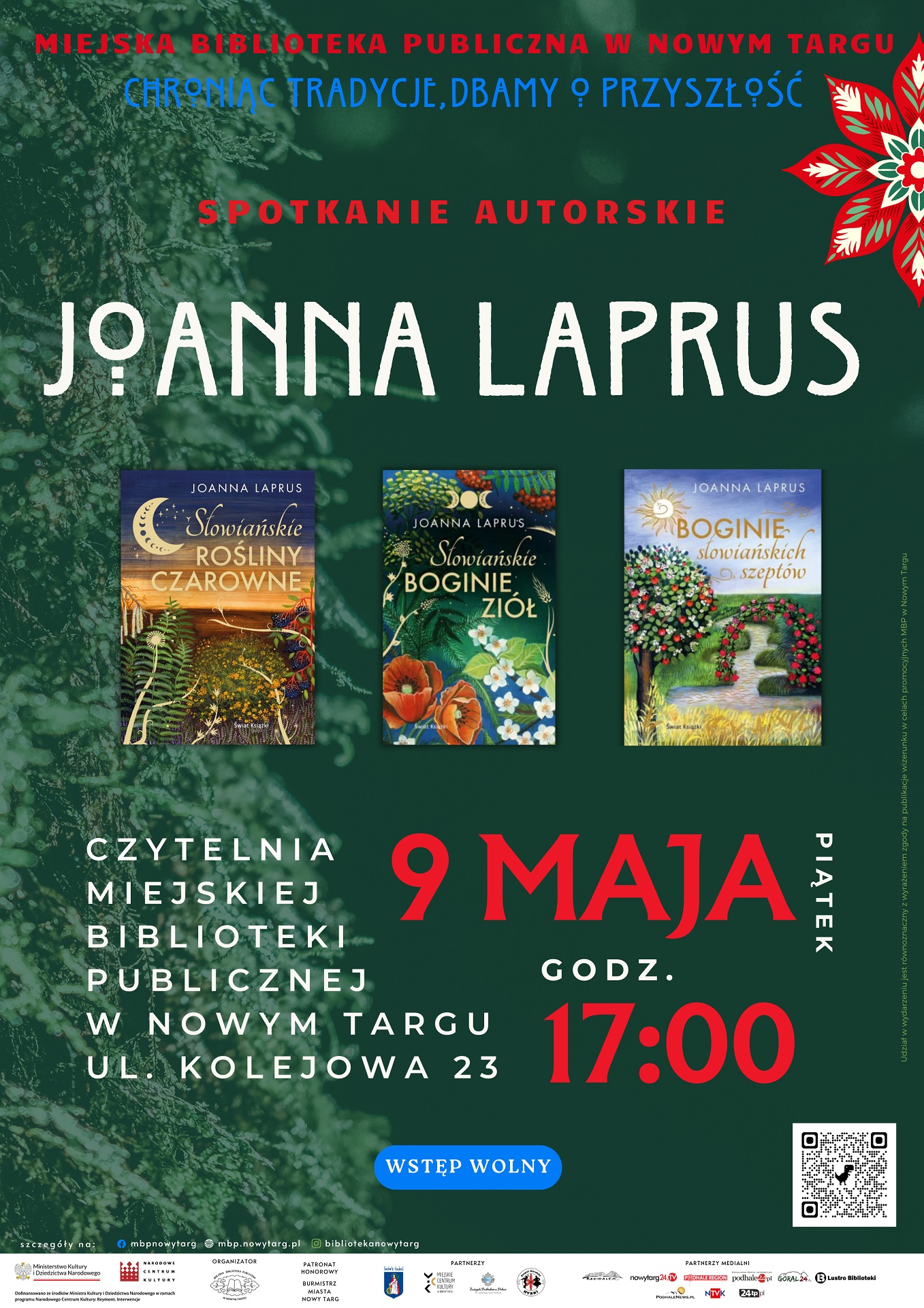 Słowiańskie mity i rośliny w nowotarskiej bibliotece