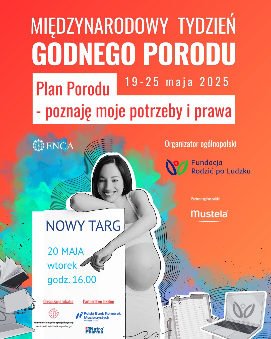 Bezpłatne spotkanie w Nowym Targu z okazji Tygodnia Godnego Porodu