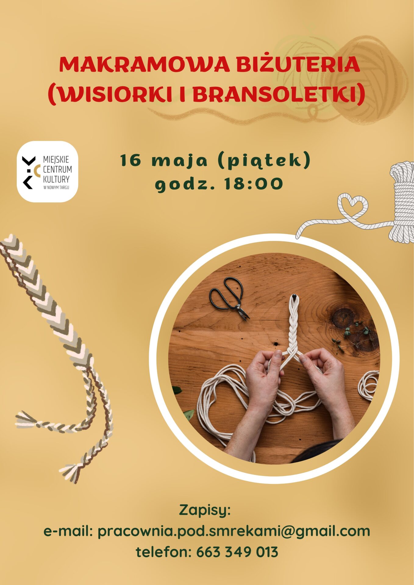 Kulturalna Strefa Kobiet: biżuteria makramowa
