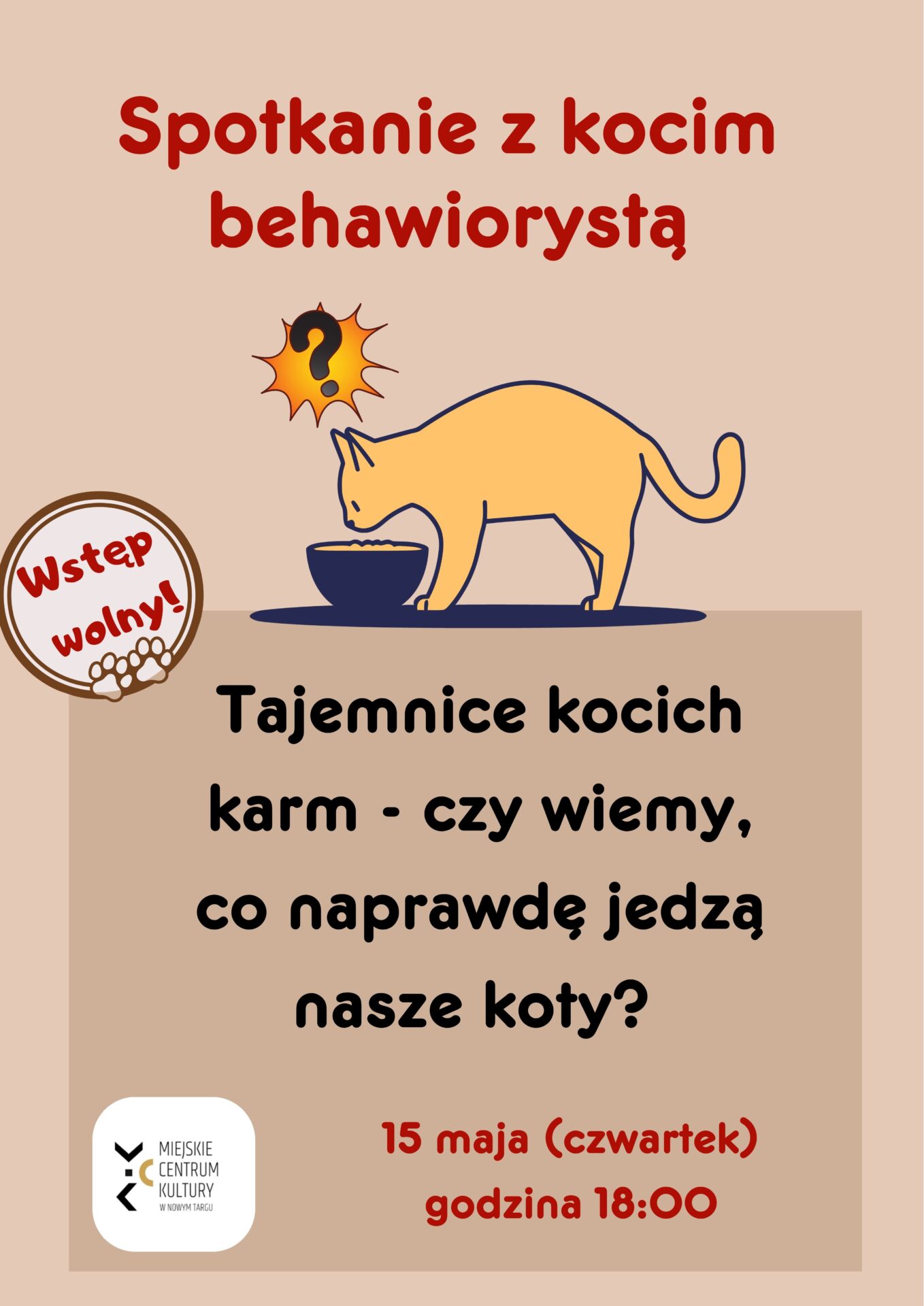 Spotkania z kocią behawiorystką: tajemnice kocich karm