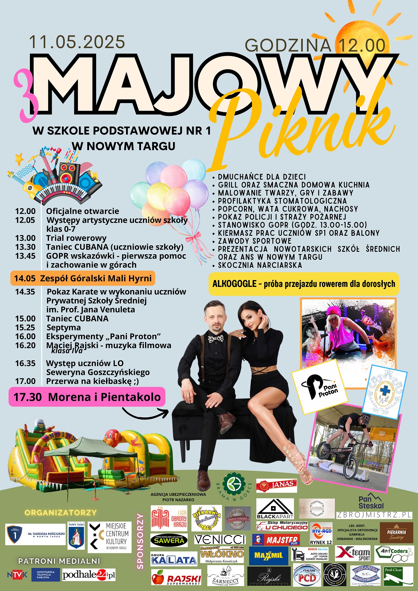 Majowy piknik w Szkole Podstawowej nr 1