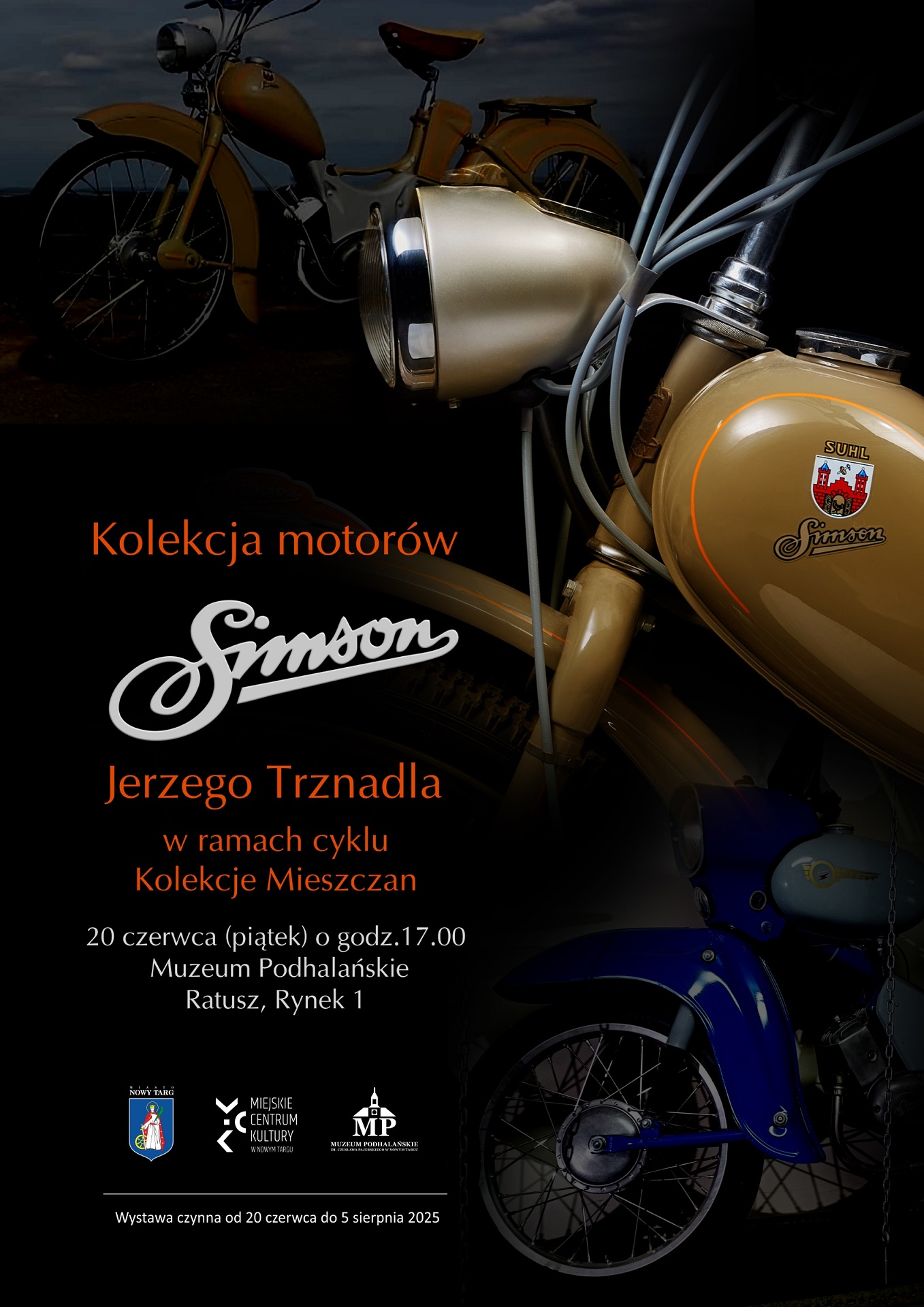Wystawa motorów Simson w Muzeum Podhalańskim