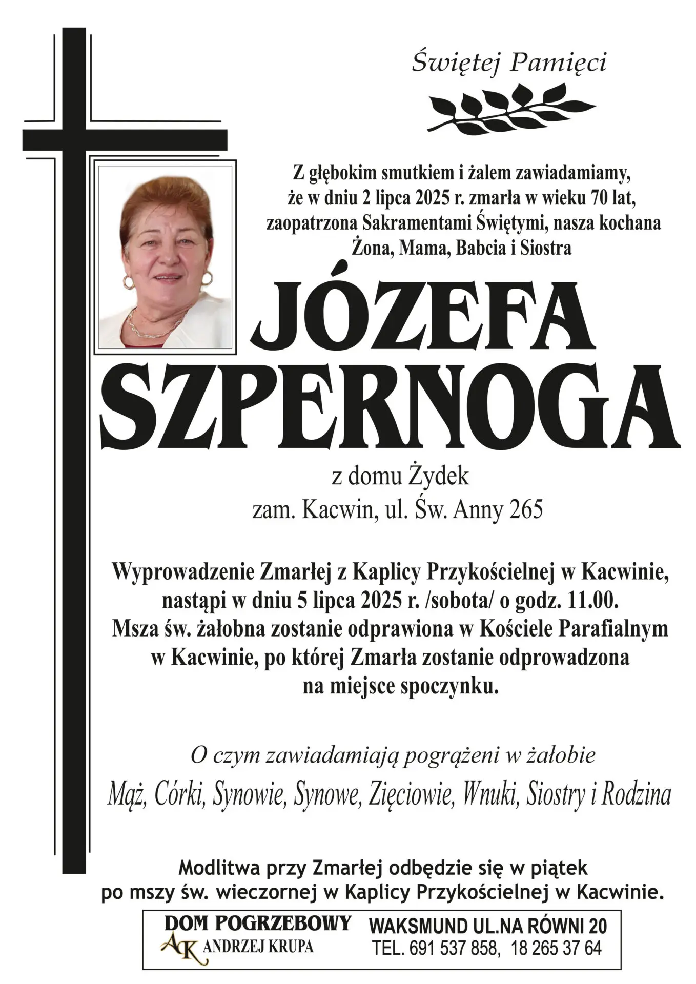 Józefa Szpernoga