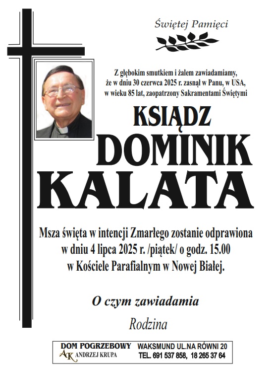 ks. Dominik Kalata