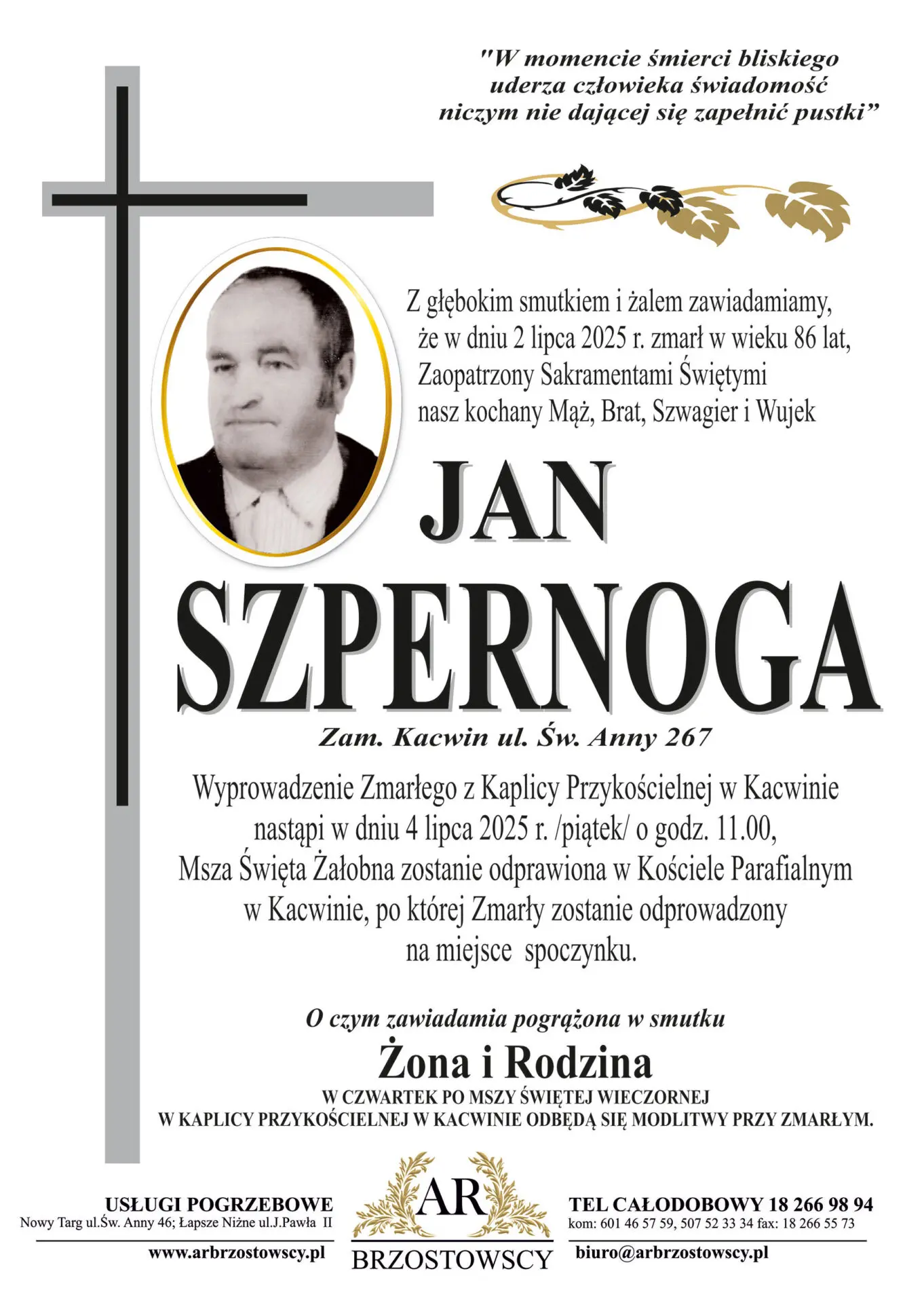 Jan Szpernoga