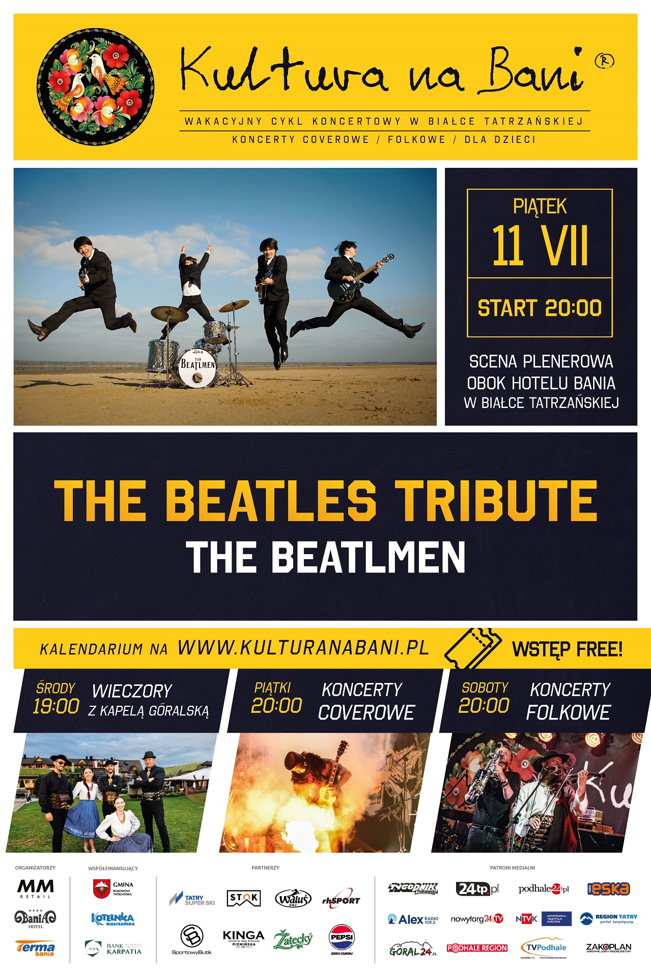 Zespół The Beatlmen zagra na Bani