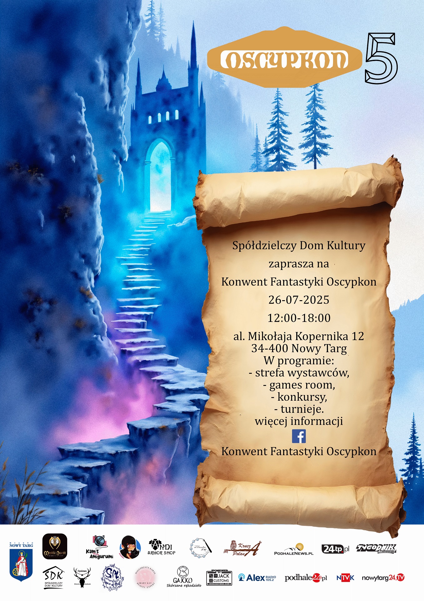 Oscypkon 2025 – Fantastyka w sercu Podhala