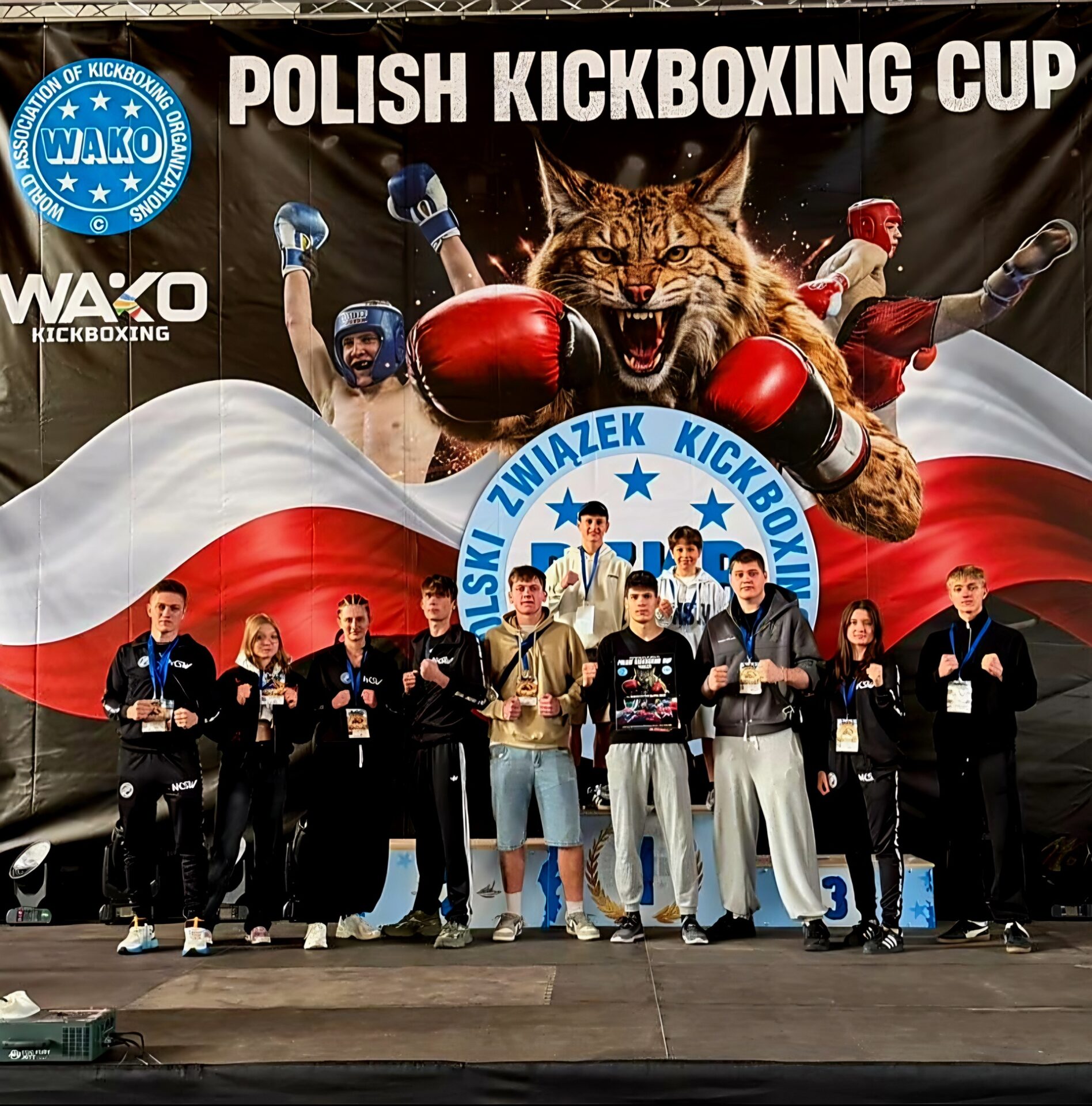 Zawodnicy NKSW Nowy Targ z medalami na Międzynarodowym Pucharze Polski w kickboxingu
