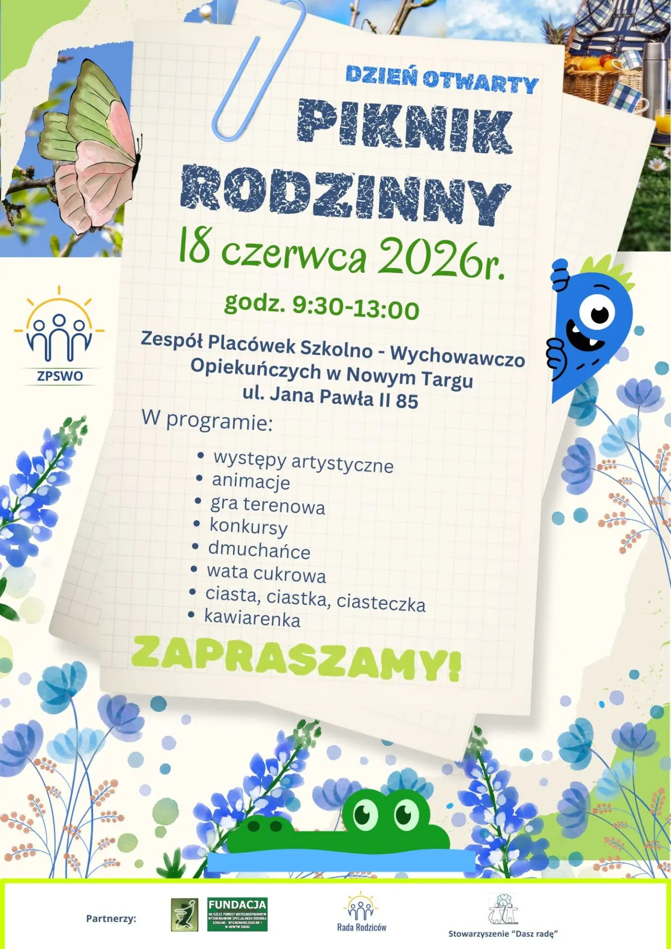 Piknik Rodzinny i Dzień Otwarty w ZPSWO w Nowym Targu