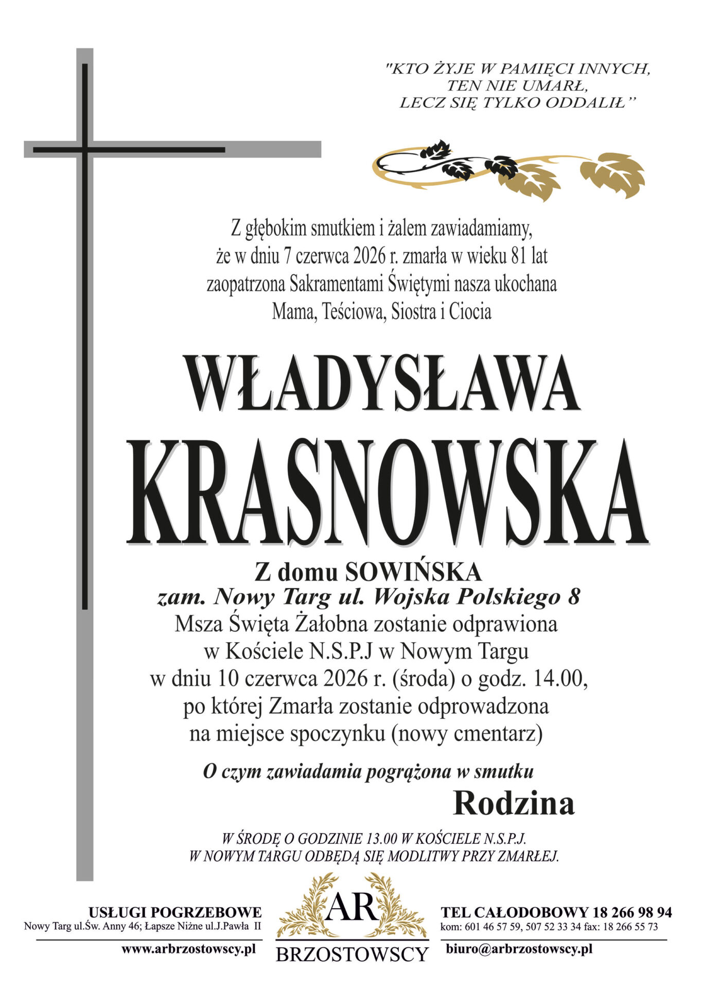 Władysława Krasnowska
