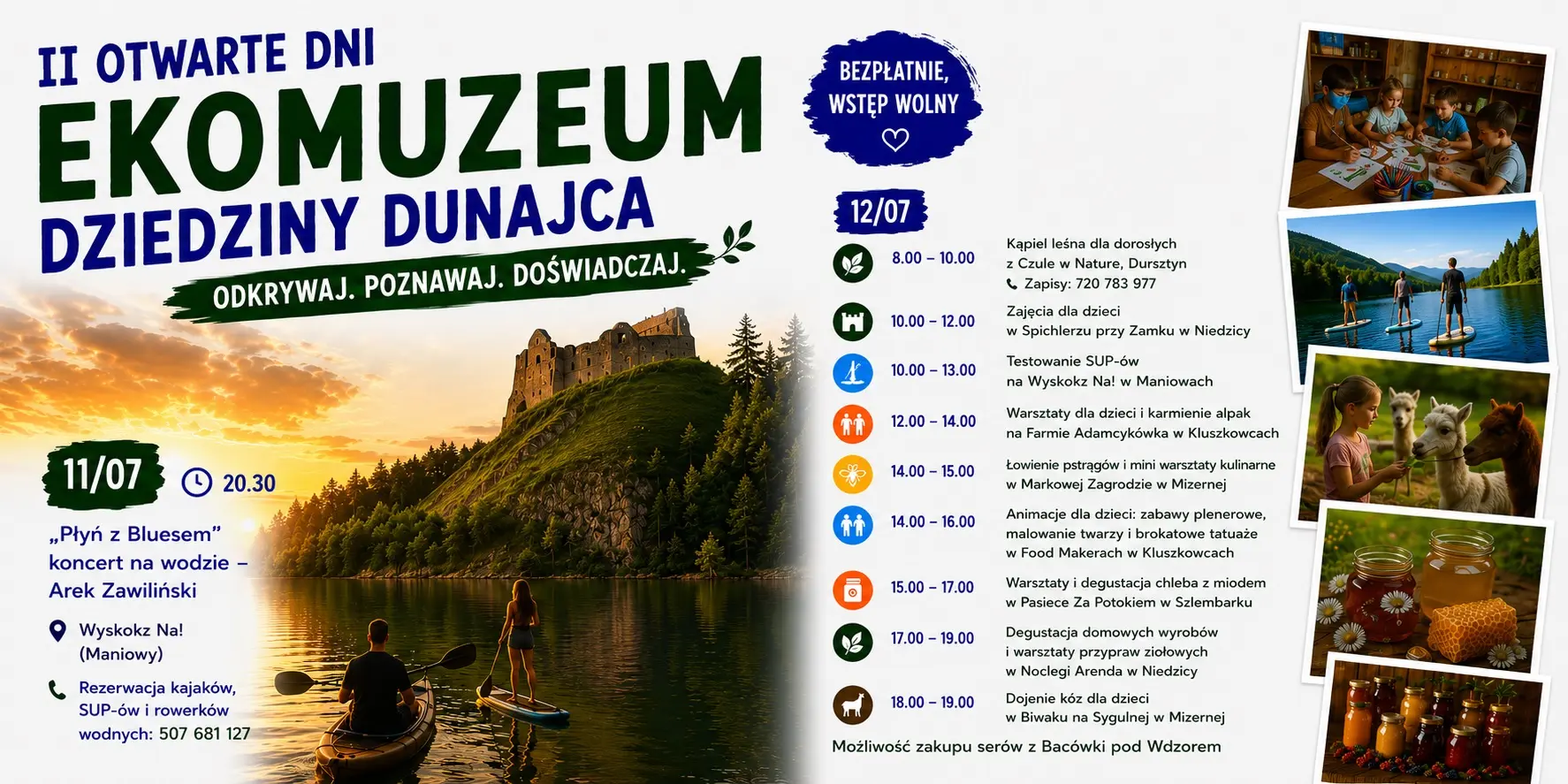 II Otwarte Dni Ekomuzeum Dziedziny Dunajca