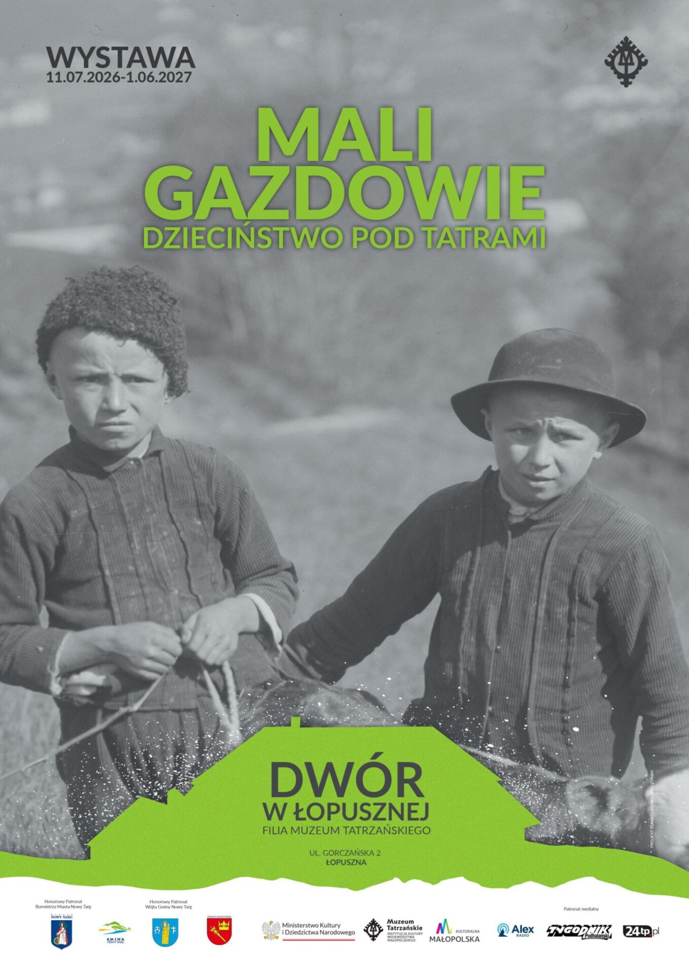 Wystawa Mali Gazdowie. Dzieciństwo pod Tatrami