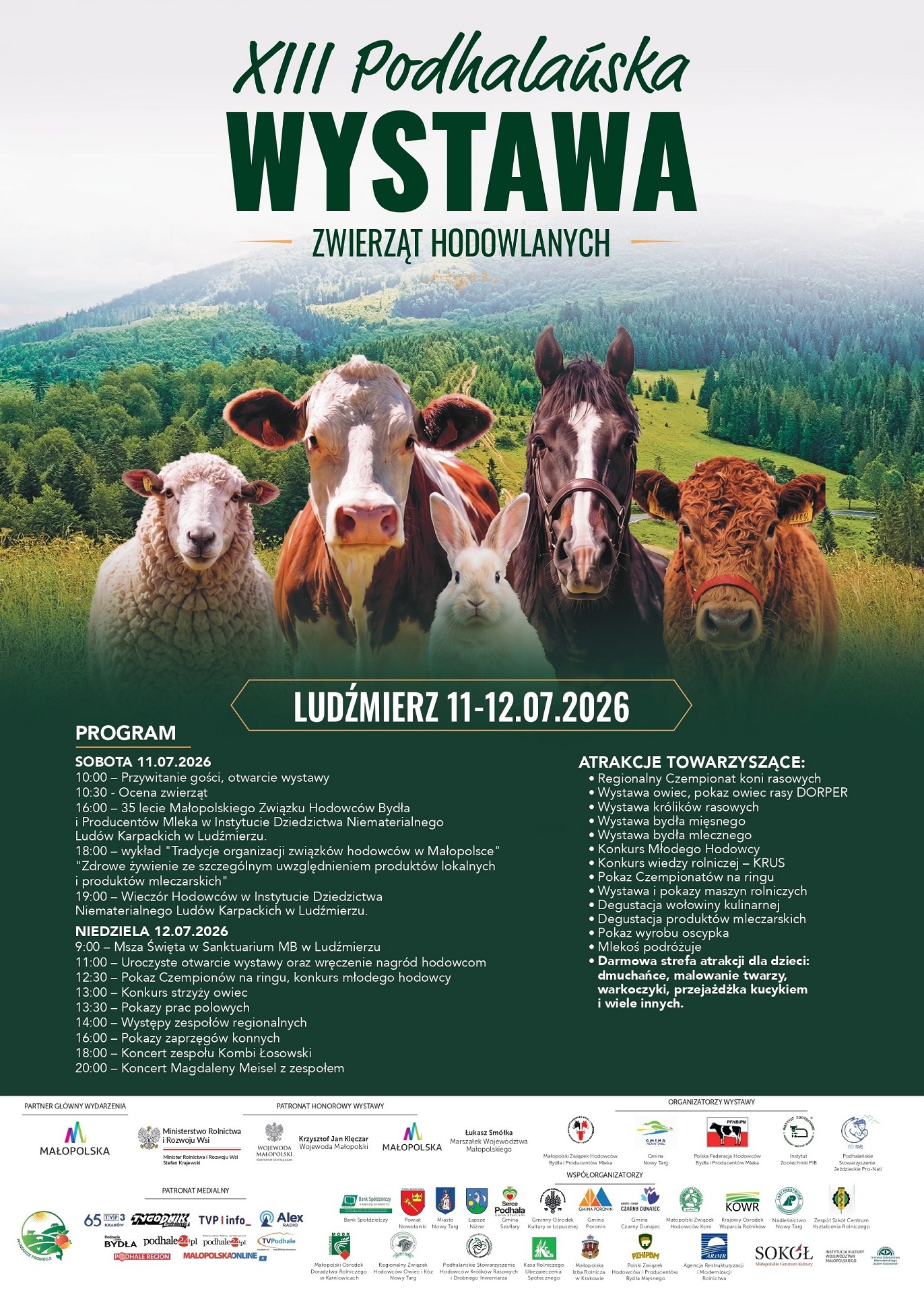 XIII Podhalańska Wystawa Zwierząt Hodowlanych