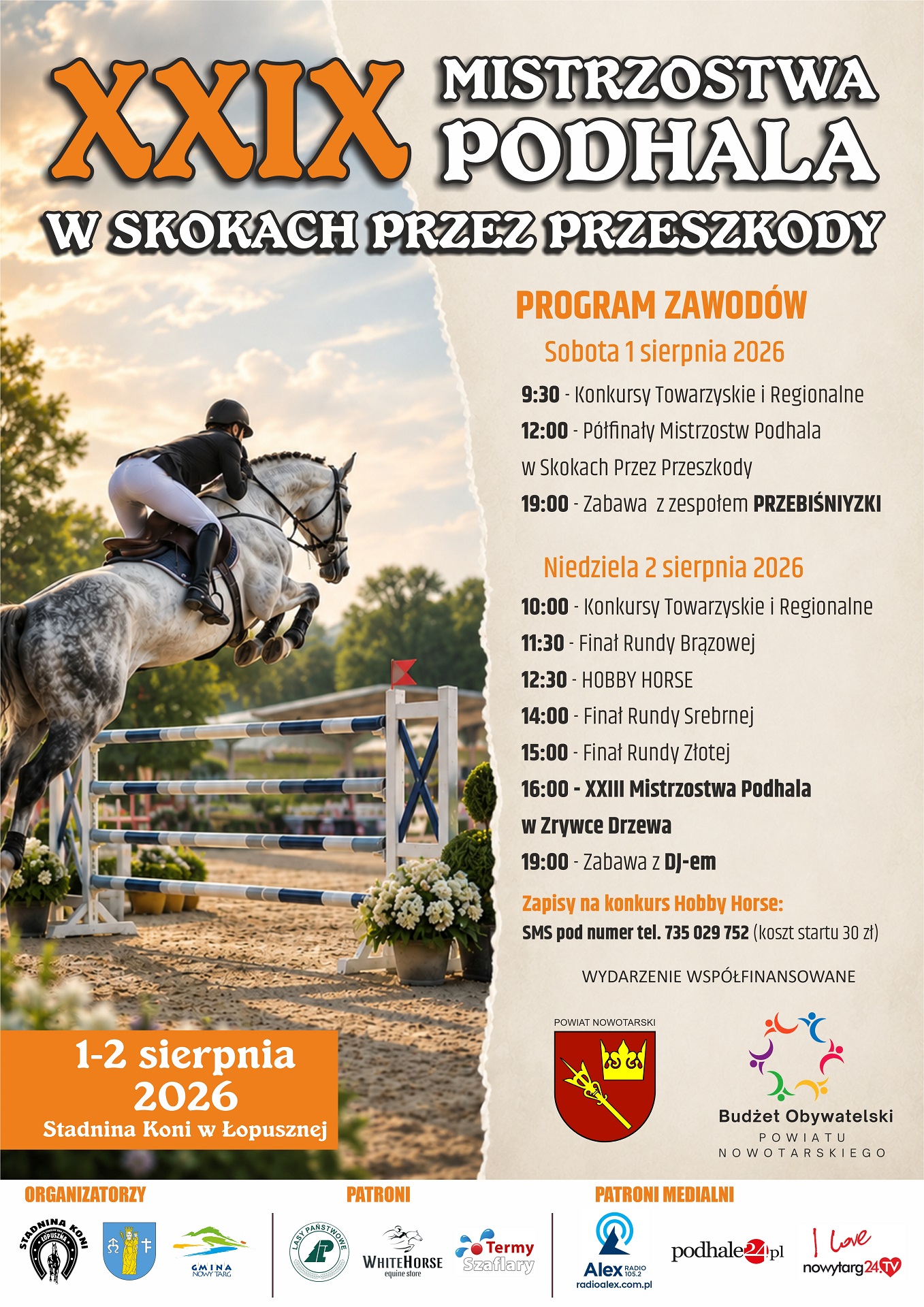 XXIX Mistrzostwa Podhala w Skokach przez Przeszkody w Łopusznej