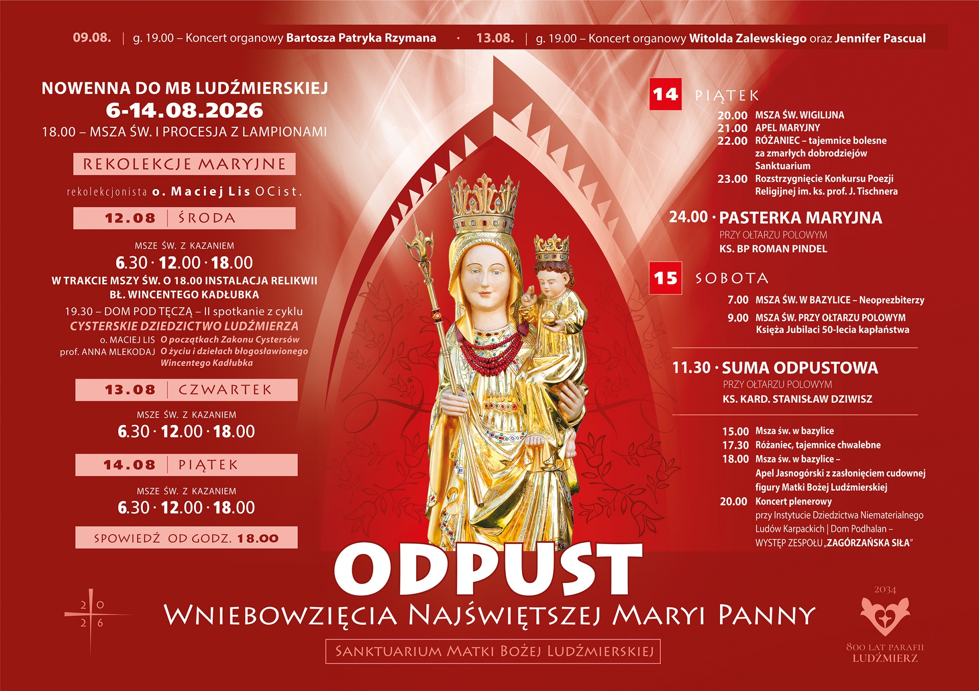 Odpust Wniebowzięcia Najświętszej Maryi Panny w Ludźmierzu
